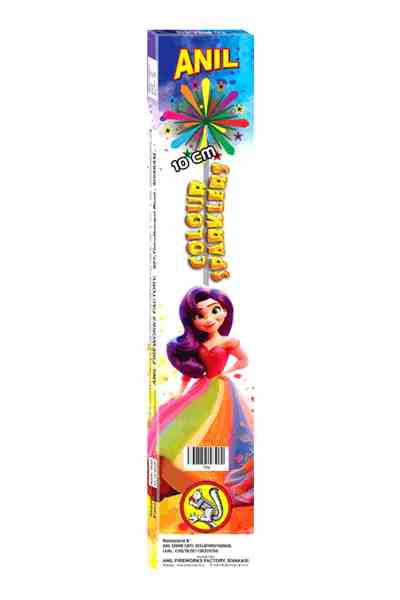 10 CM DELUXE COLOUR SPARKLERS
